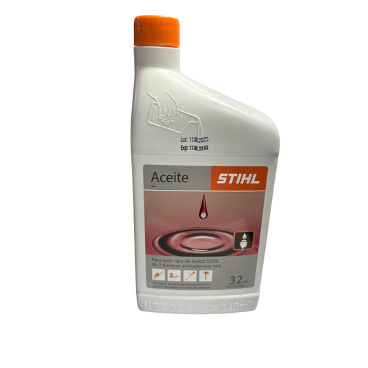 ACEITE LUBRICANTE PARA MOTOR 2 TIEMPOS STIHL 32 oz